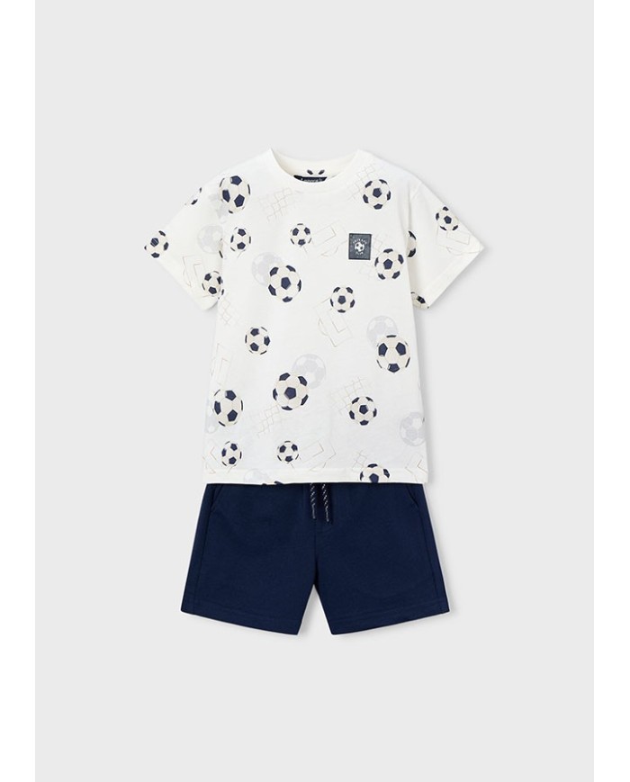 Bernumode | Mayoral: 2-Piece Boys’ Set (Short-Sleeve T-Shirt, Shorts) €23.88 