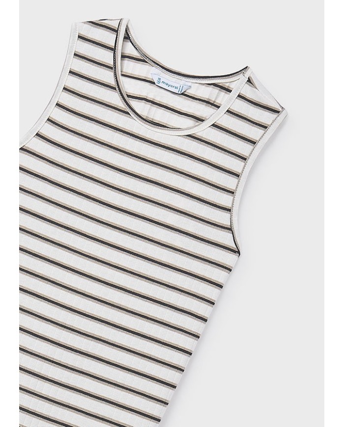 Bernumode | Mayoral: Полосатое трикотажное платье на девочку в длине миди 25,54 € 