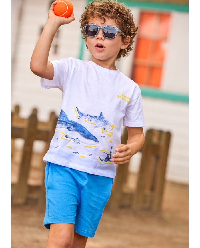 Bernumode | Mayoral: 2 daļu zēnu komplekts (īsroku T-krekls, šorti) 21,07 € 