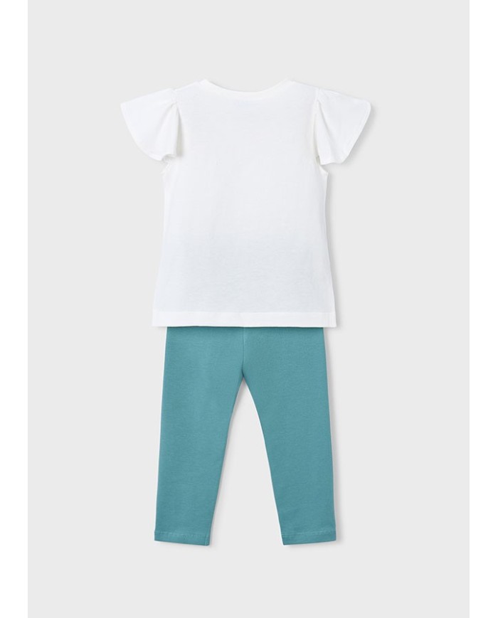 Bernumode | Mayoral: Divdaļīgs komplekts meitenei (T-krekls un legingi) 30,17 € 