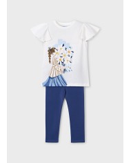 Bernumode | Mayoral: Divdaļīgs komplekts meitenei (T-krekls un legingi) 30,17 € 