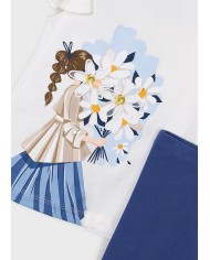Bernumode | Mayoral: Divdaļīgs komplekts meitenei (T-krekls un legingi) 30,17 € 