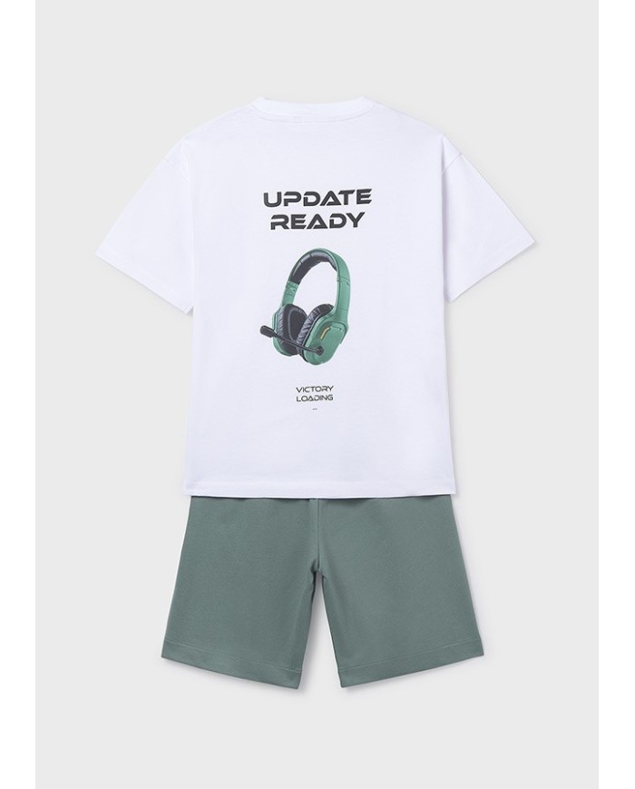Bernumode | Mayoral: 2-Piece Boys’ Set (Short-Sleeve T-Shirt, Shorts) €25.54 
