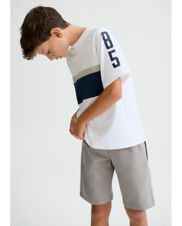 Bernumode | Mayoral: 2-Piece Boys’ Set (Short-Sleeve T-Shirt, Shorts) €27.19 