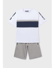 Bernumode | Mayoral: 2-Piece Boys’ Set (Short-Sleeve T-Shirt, Shorts) €27.19 