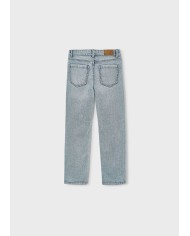 Bernumode | Mayoral: Широкие джинсы на мальчика из коллекции BOSTON 34,30 € Boston Kids — это детская версия Boston, созданная для нового поколения смелых, свободолюбивых детей. Настоящих оригиналов, которые хотят выразить себя по-своему. Стильная, яркая одежда, созданная для того, чтобы с легкостью соответствовать их повседневным приключениям. 
Наша первая детская коллекция, для детей от 4 до 14 лет, передает суть оригинального бренда. Спонтанные, универсальные и полные цвета, они сочетают в себе дизайн и функциональность, чтобы сделать повседневные моменты особенными. Свободный крой, мягкие тона и смелые, фигуративные принты с флуоресцентными акцентами — ключевые особенности этой капсульной коллекции, созданной для детей, которым никогда не бывает скучно.