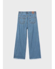 Bernumode | Mayoral: Широкие джинсы на девочку 30,17 € Брюки-клёш для девочки, широкие внизу. Регулируемая эластичная резинка с пуговицами внутри пояса для лучшей посадки. Удобная и универсальная джинсовая ткань для повседневных образов. Функциональные передние карманы. Функциональные задние карманы.