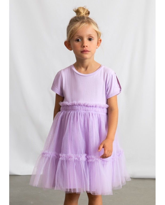 Bernumode | Mayoral: Girls’ party dress with tulle skirt €32.98 
