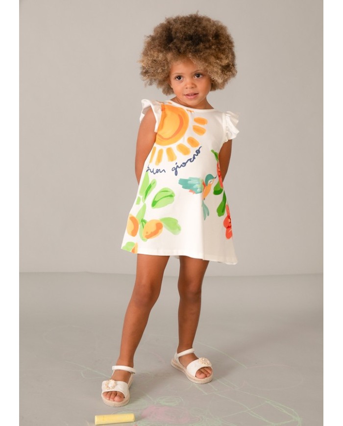 Bernumode | Mayoral: Girls’ summer dress with print €23.55 
