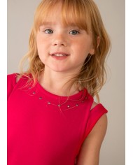 Bernumode | Mayoral: Knit dress for girls with cut-out shoulders €21.07 
