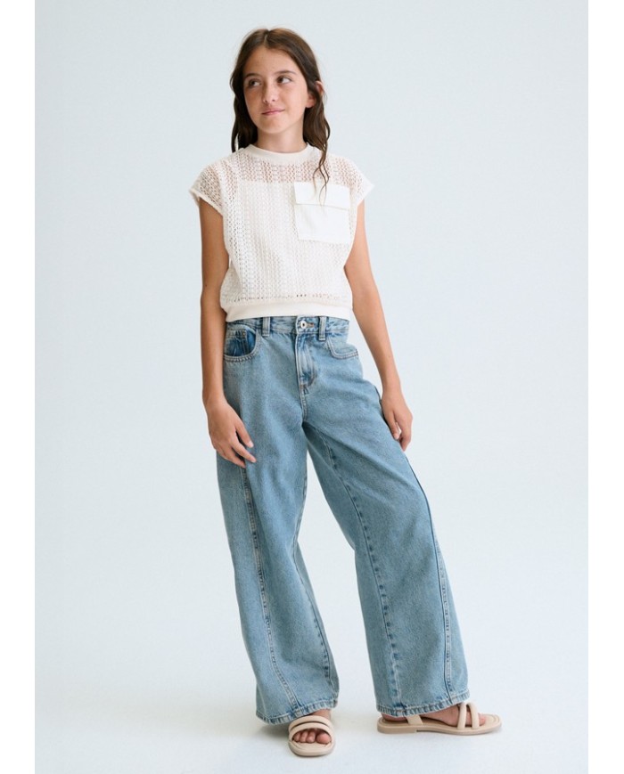 Bernumode | Mayoral: Set for a girl (Top and lace T-shirt) €23.55 
