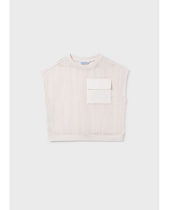 Bernumode | Mayoral: Комплект на девочку (Топ и ажурная футболка) 23,55 € 
