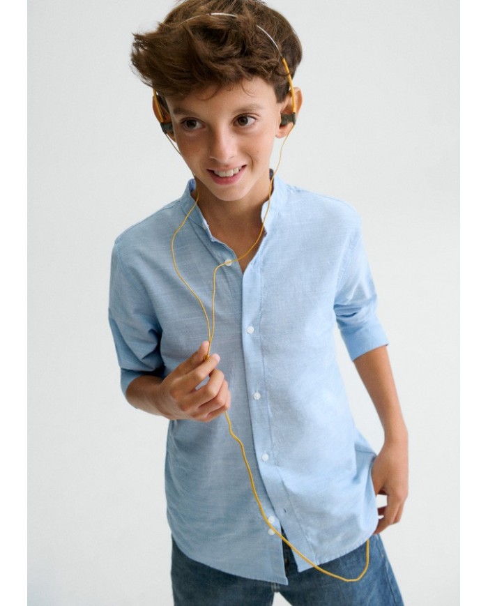Bernumode | Mayoral: Boys’ Shirt with Mao (Mandarin) Collar €23.55 