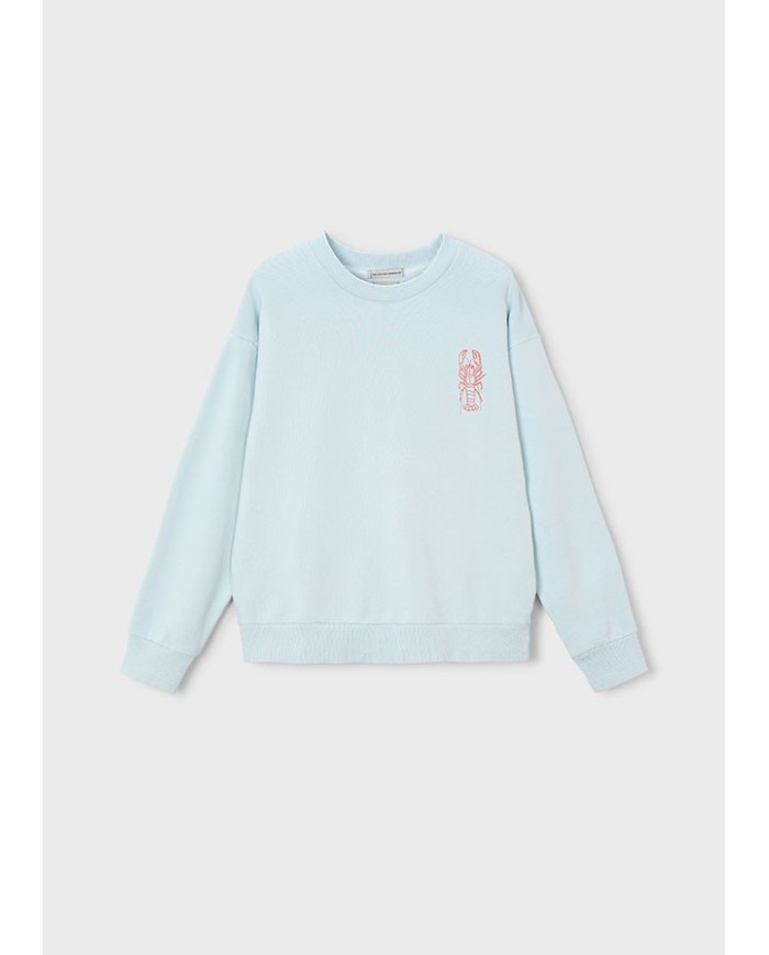 Bernumode | Mayoral: Boy’s Sweatshirt — BOSTON Collection €30.17 

The Boston Kids is the children's version of Boston, created for a new generation of bold, free-spirited kids. True originals who want to express themselves in their own way. Stylish, personality-packed clothing designed to keep up with their everyday adventures, effortlessly.
Our first kids’ collection, for ages 4 to 14, captures the essence of the original brand. Spontaneous, versatile, and full of color, it blends design and functionality to make everyday moments feel special. Oversized, relaxed fits, soft tones, and bold, figurative prints with fluorescent accents are key features of this capsule made for kids who never get bored.


