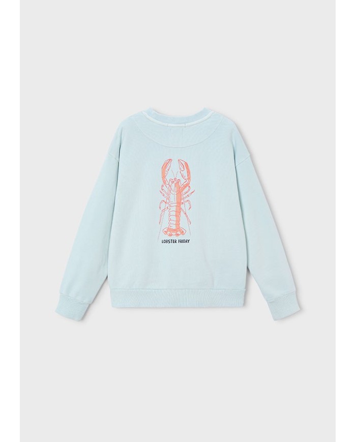 Bernumode | Mayoral: Boy’s Sweatshirt — BOSTON Collection €30.17 

The Boston Kids is the children's version of Boston, created for a new generation of bold, free-spirited kids. True originals who want to express themselves in their own way. Stylish, personality-packed clothing designed to keep up with their everyday adventures, effortlessly.
Our first kids’ collection, for ages 4 to 14, captures the essence of the original brand. Spontaneous, versatile, and full of color, it blends design and functionality to make everyday moments feel special. Oversized, relaxed fits, soft tones, and bold, figurative prints with fluorescent accents are key features of this capsule made for kids who never get bored.


