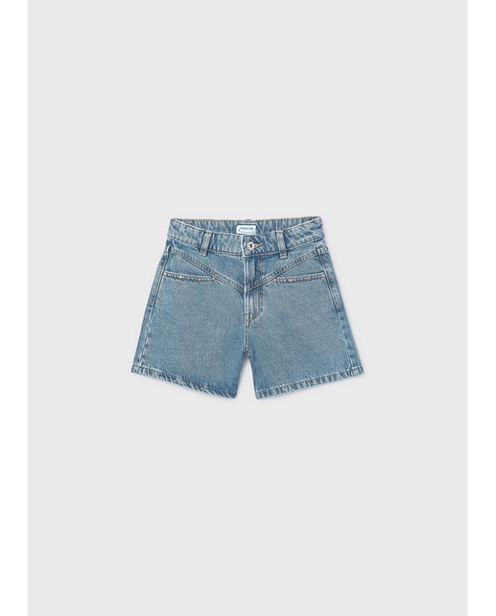 Bernumode | Mayoral: Girls’ denim shorts with rivets €25.54 
