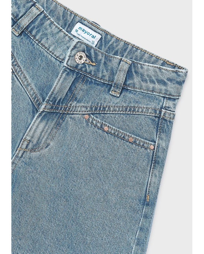 Bernumode | Mayoral: Girls’ denim shorts with rivets €25.54 