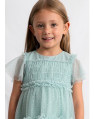 Bernumode | Mayoral: Tulle plumeti dress for girl €32.98 
