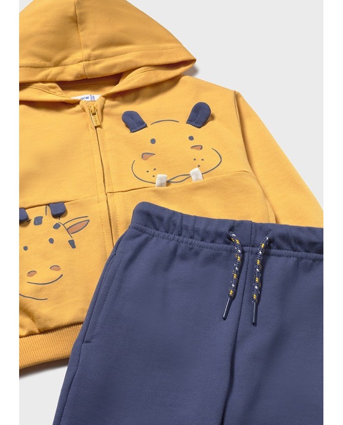 Bernumode | Mayoral: 3 daļu zēnu sporta kostīms (kapučjaka ar rāvējslēdzēju, T-krekls, bikses) 32,64 € 