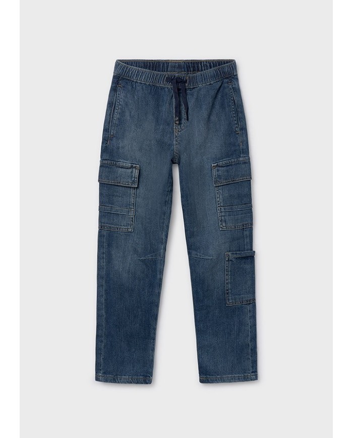 Bernumode | Mayoral: Удобные джинсы на резинке в стиле карго на мальчика 27,19 € 
