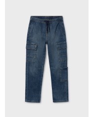 Bernumode | Mayoral: Ērtas zēnu džinsa bikses ar elastīgu jostu kravas (cargo) stilā 27,19 € 