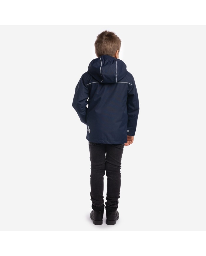 Bernumode | HUPPA: Демисезонная непромокаемая куртка на мальчика TERREL (40 г) 74,30 € Детская водонепроницаемая и ветрозащитная демисезонная куртка (весна–осень).Дышащая внешняя ткань. По краю капюшона встроена резинка. Съёмный капюшон крепится к воротнику с помощью кнопок. Регулируемые манжеты рукавов. Застёжка на молнии. Встроенные карманы спереди. По нижнему краю куртки предусмотрен туннель с резинкой и фиксаторами. Светоотражающие детали на внешней ткани.
