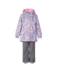 Bernumode | Lenne: Demi season set LIANA 80 g +  45 g €91.25 This weatherproof girls’ set is versatile and practical, perfect from early spring to late autumn. When worn under the jacket with the included windproof and rainproof bib pants, it’s an ideal choice for daily outdoor play. Pairing the jacket with jeans or more formal trousers creates a very comfortable and stylish casual outfit. The jacket has two zippered pockets where the child can hide their hands from the wind or safely store smaller gloves. The fabric with a waterproof coating protects against wind and rain, does not deform, and withstands regular washing while retaining its original properties. The pants have practical foot loops.


The high-tech Active+ fabric provides maximum protection even in the most changeable weather – its membrane is waterproof yet breathable, allowing moisture to escape from the body. With a waterproof rating of 10,000 mm, breathability of 10,000 g/m²/24 h, windproof performance, and a DWR-treated water-repellent surface, it keeps the wearer warm and dry in any situation. PFC-free water-repellent finish


WARM – suitable for cool weather from 0 °C. Padding made from recycled materials.


Loop for attaching the reflector.


