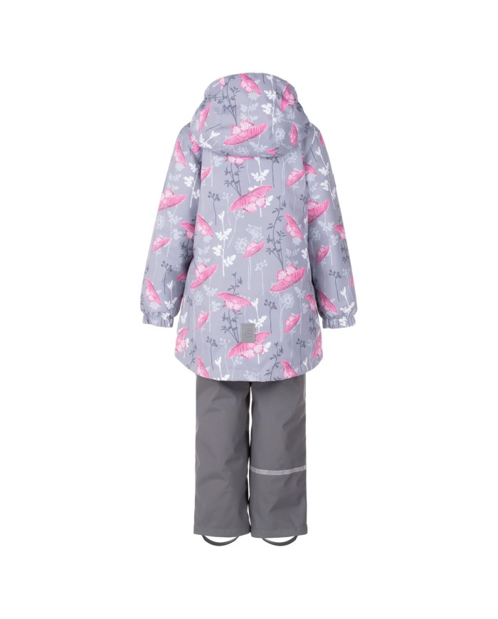 Bernumode | Lenne: Demi season set LIANA 80 g +  45 g €91.25 This weatherproof girls’ set is versatile and practical, perfect from early spring to late autumn. When worn under the jacket with the included windproof and rainproof bib pants, it’s an ideal choice for daily outdoor play. Pairing the jacket with jeans or more formal trousers creates a very comfortable and stylish casual outfit. The jacket has two zippered pockets where the child can hide their hands from the wind or safely store smaller gloves. The fabric with a waterproof coating protects against wind and rain, does not deform, and withstands regular washing while retaining its original properties. The pants have practical foot loops.


The high-tech Active+ fabric provides maximum protection even in the most changeable weather – its membrane is waterproof yet breathable, allowing moisture to escape from the body. With a waterproof rating of 10,000 mm, breathability of 10,000 g/m²/24 h, windproof performance, and a DWR-treated water-repellent surface, it keeps the wearer warm and dry in any situation. PFC-free water-repellent finish


WARM – suitable for cool weather from 0 °C. Padding made from recycled materials.


Loop for attaching the reflector.


