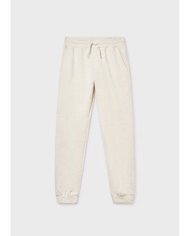 Mayoral: Basic cuffed fleece trousers for boy