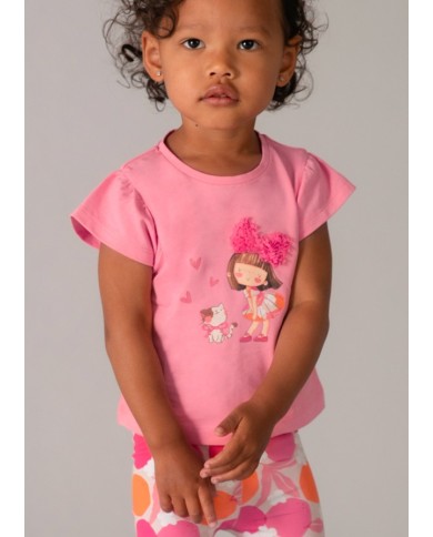 Mayoral: Girls’ 2-piece set (T-shirt and leggings)
