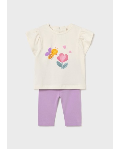 Mayoral: Girls’ 2-piece set (T-shirt and leggings)