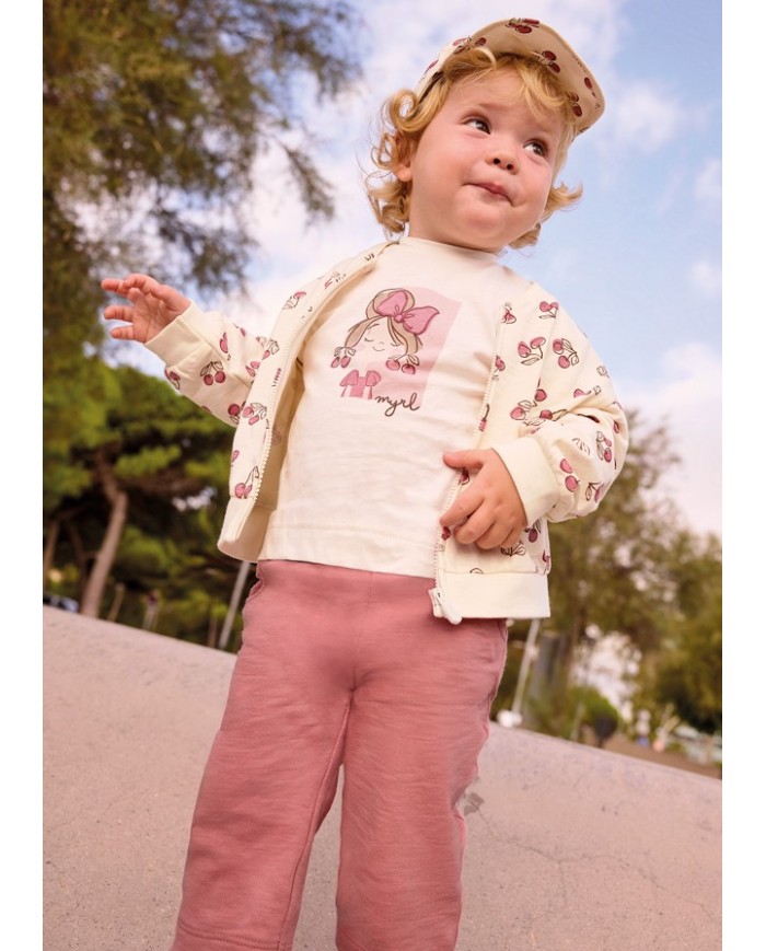 Bernumode | Mayoral: Girls’ 3-piece tracksuit (jacket, pants and T-shirt) €32.64 
