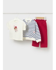 Bernumode | Mayoral: Спортивный костюм на девочку, из 3-х частей (Кофта, брюки, футболка) 32,64 € 
