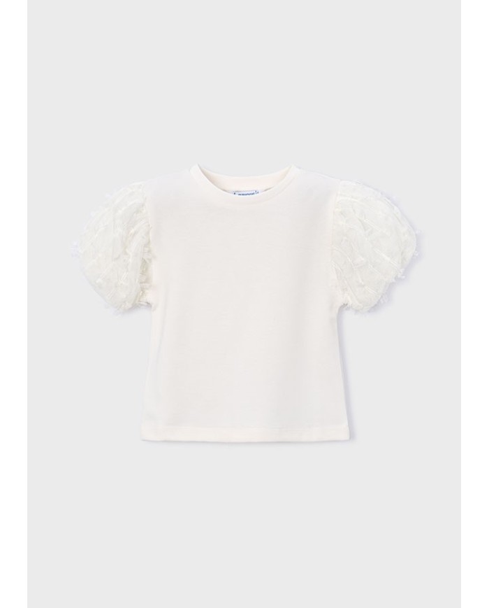 Bernumode | Mayoral: T-krekls meitenei ar īsām tilla piedurknēm 18,18 € 
