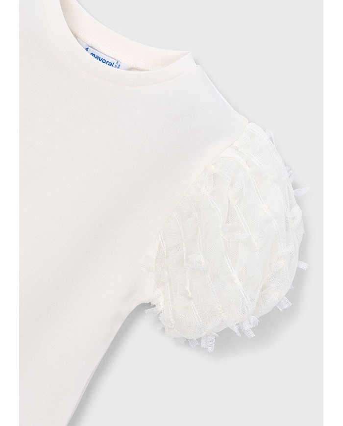 Bernumode | Mayoral: S/sl tulle t shirt for girl €18.18 

