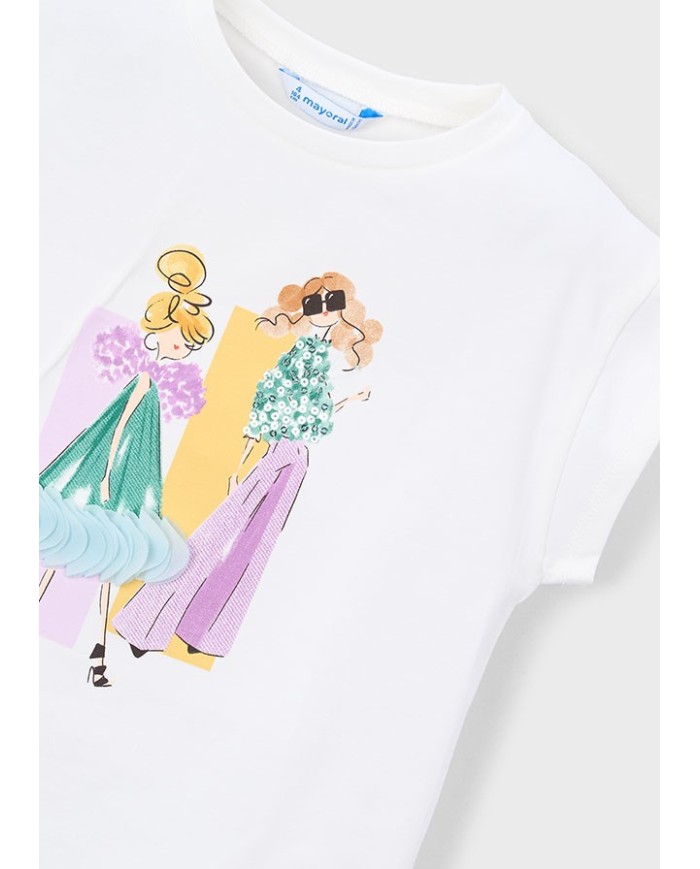 Bernumode | Mayoral: Футболка на девочку с которким рукавом 16,45 € 
