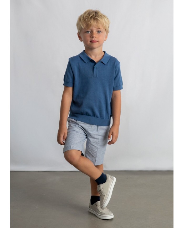 Bernumode | Mayoral: Zēnu adīts polo krekls ar īsām piedurknēm 21,07 € 