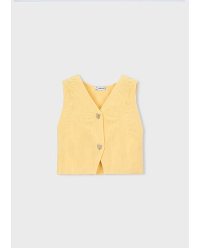Mayoral: Knit vest for girls with buttons