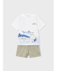 Bernumode | Mayoral: 2 daļu zēnu komplekts (īsroku T-krekls, šorti) 21,07 € 