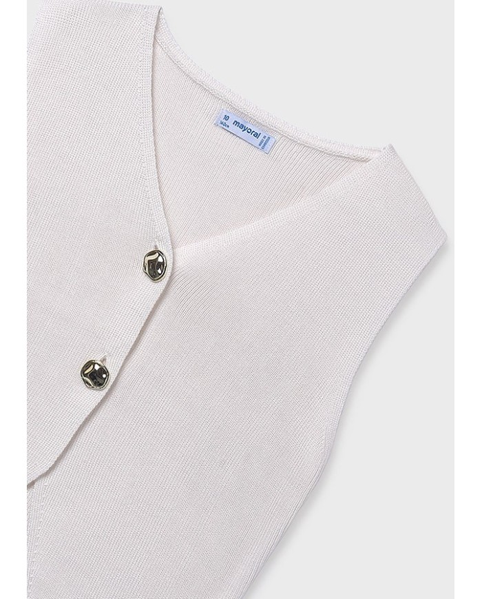 Bernumode | Mayoral: Meiteņu trikotāžas veste ar pogām 21,07 € 