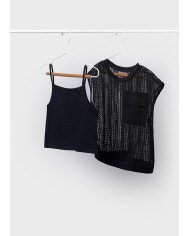 Bernumode | Mayoral: Set for a girl (Top and lace T-shirt) €23.55 
