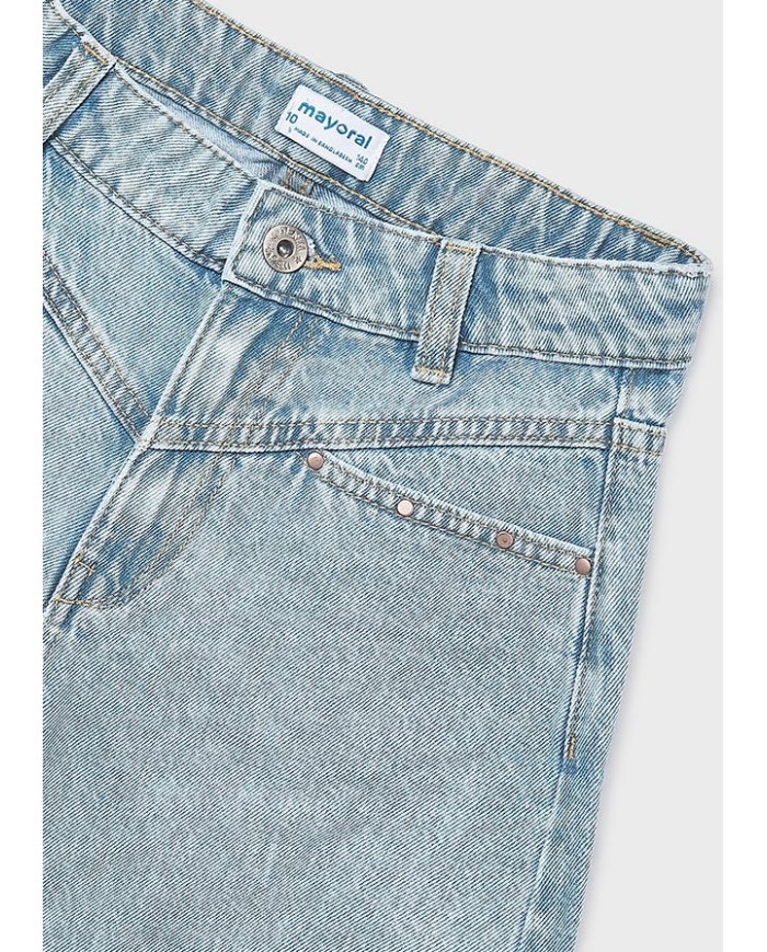 Bernumode | Mayoral: Girls’ denim shorts with rivets €25.54 