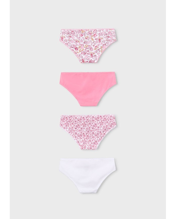 Bernumode | Mayoral: Panties for girl, 4 pcs set €16.45 Set of four girls’ panties. Comfortable, soft, and practical, perfect for everyday wear.
