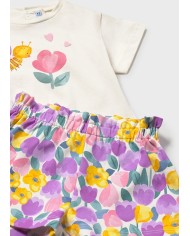 Bernumode | Mayoral: Комплект на девочку из 3-х частей (2 футболки и шорты) 25,54 € 

