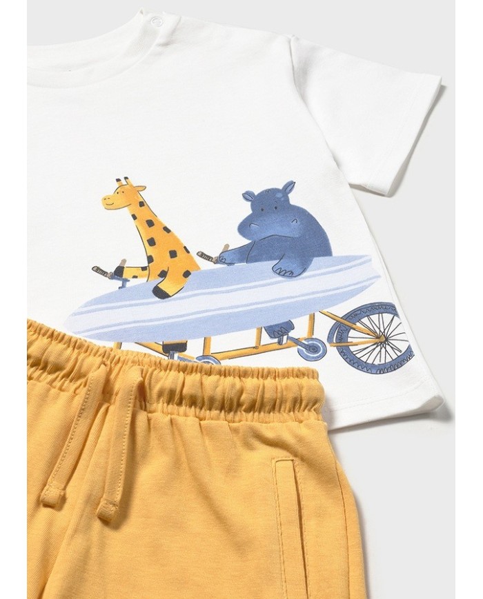 Bernumode | Mayoral: 2-Piece Boys’ Set (Short-Sleeve T-Shirt, Shorts) €21.07 