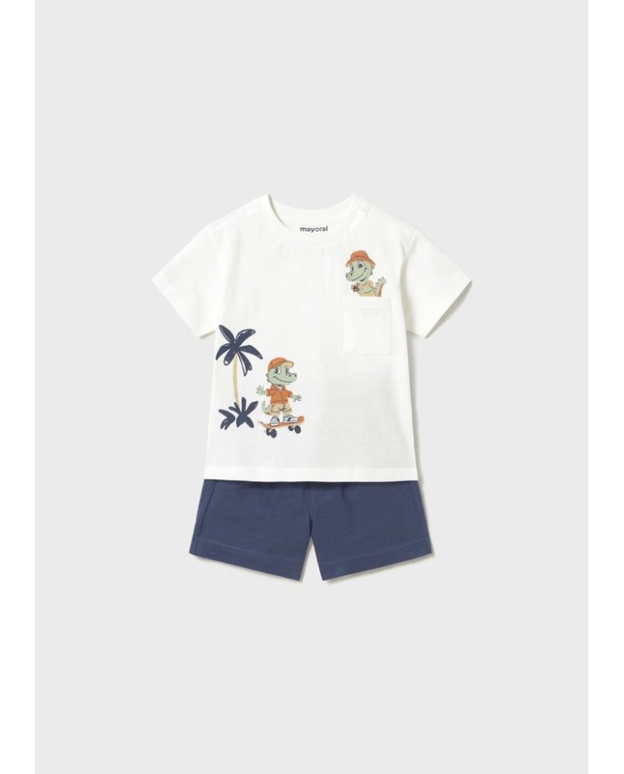 Bernumode | Mayoral: 2-Piece Boys’ Set (Short-Sleeve T-Shirt, Shorts) €21.07 
