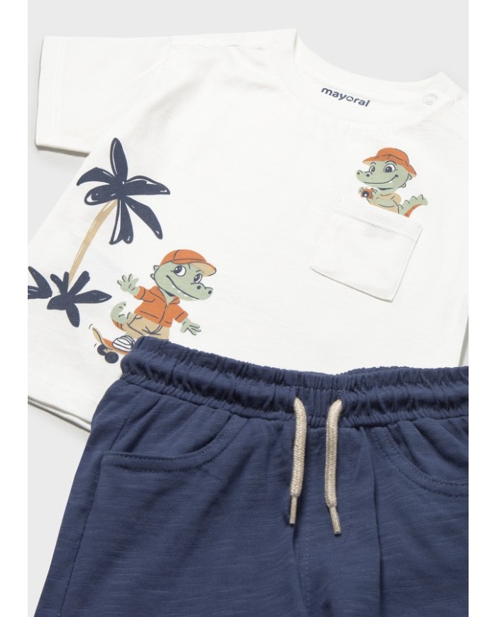 Bernumode | Mayoral: 2-Piece Boys’ Set (Short-Sleeve T-Shirt, Shorts) €21.07 