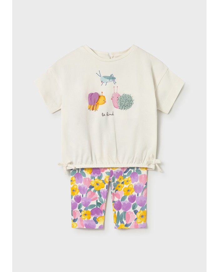 Bernumode | Mayoral: Комплект на девочку из 2-х частей (футболка и леггинсы) 21,07 € 
