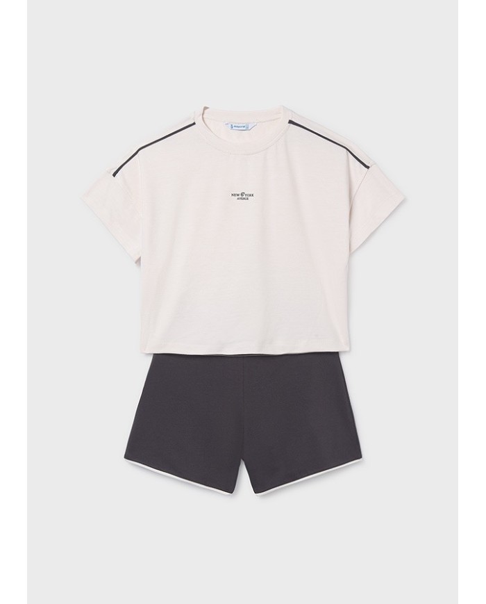 Bernumode | Mayoral: Knit short set for girl (Shorts and T-Shirt) €27.19 