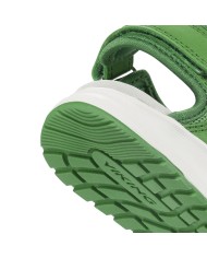 Bernumode | Viking: ANCHOR-Детские спортивные сандали 39,26 € Классический стиль и комфорт. Anchor — это спортивные сандалии для активных детей, которым нужны сандалии, способные на все. Они имеют классическую открытую конструкцию и изготовлены из прочных материалов, которые при этом остаются мягкими на ощупь. Три ремня на липучке обеспечивают множественную регулировку, их легко застёгивать и разстёгивать  маленькими ручками, а также легко подобрать подходящую посадку. Стелька из амортизирующего полиуретана покрыта замшей, который помогает удерживать влагу в жаркие дни. Подошва Anchor изготовлена из натурального каучука, поэтому ваш ребенок может безопасно бегать по любым типам поверхностей. Anchor — это все функции, которые нужны детям в сандалиях, в сочетании с великолепным внешним видом. Можно стирать при 30 градусах. Не рекомендуем использовать кондиционер для белья.
• Замшевая стелька для контроля влажности; •Быстрая шнуровка для более быстрого перехода и адаптивной посадки; •Легко надеть/снять и быстро отрегулировать с помощью липучки; •Машинная стирка при 30°C; •Резиновая подошва; • Эргономичная посадка для растущей ноги.

